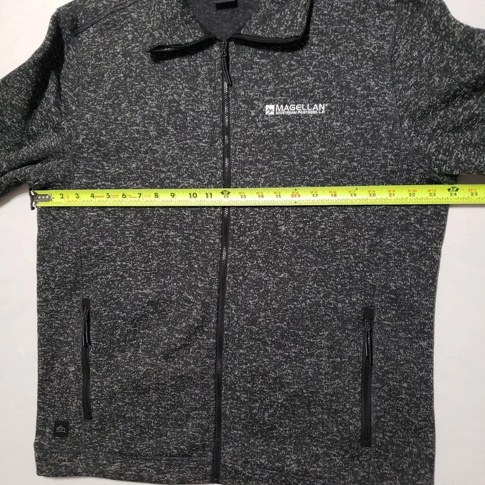 Stormtech Performance 1/4 Zip‎ Fleece Pullover Sweater Mens XL Heather Gray